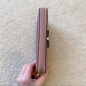 kate spade Bags - Kate Spade Cooke Hill Bow Lacey Wallet Dusty Peony kate spade Bags - Kate Spade Cooke Hill Bow Lacey Wallet Dusty Peony